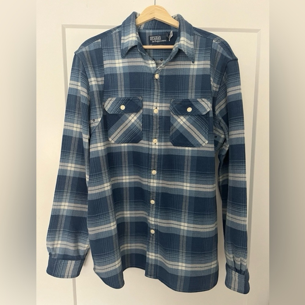 Polo by Ralph Lauren Blue Casual Button Down Shirt